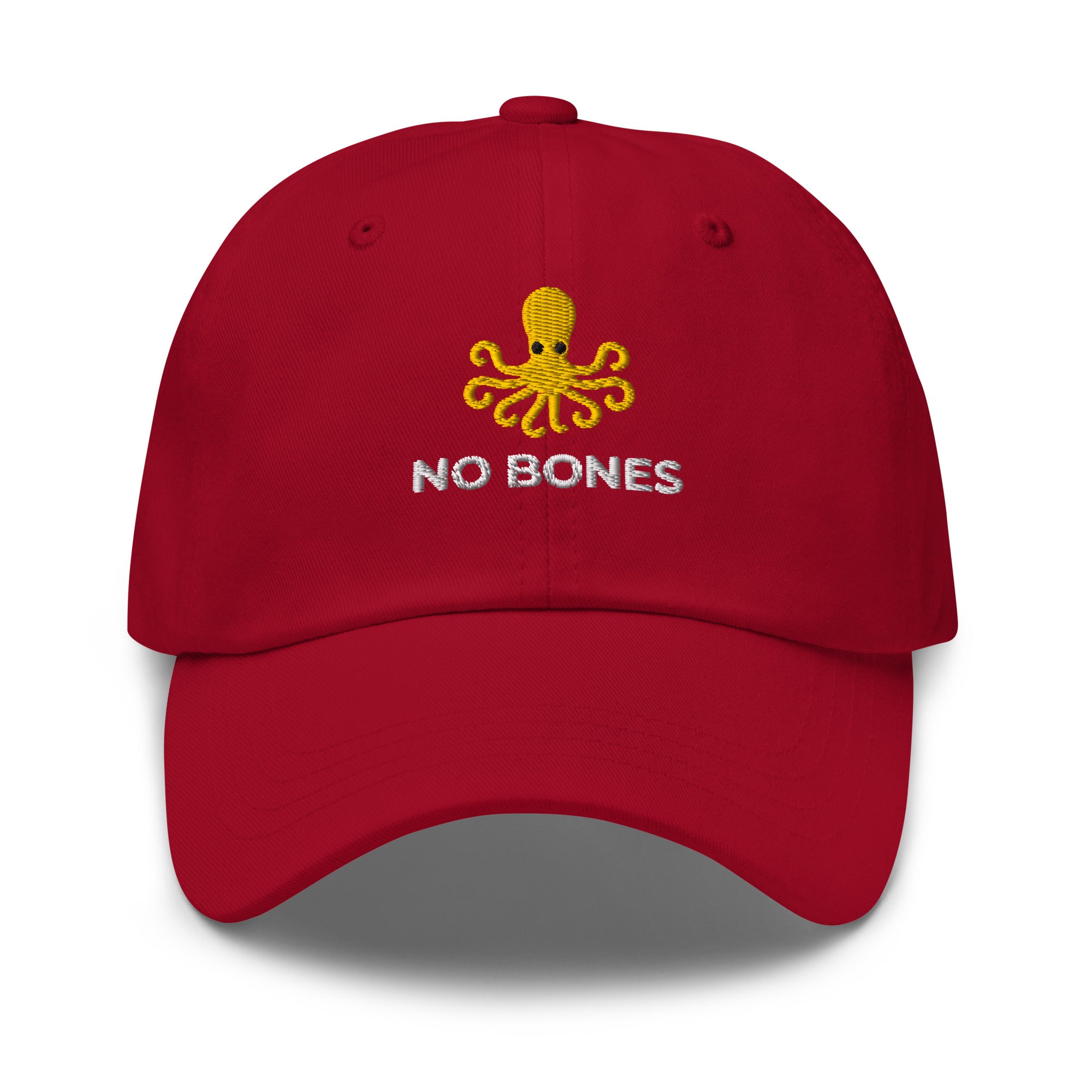Cranberry Octopus "Bones" Cap