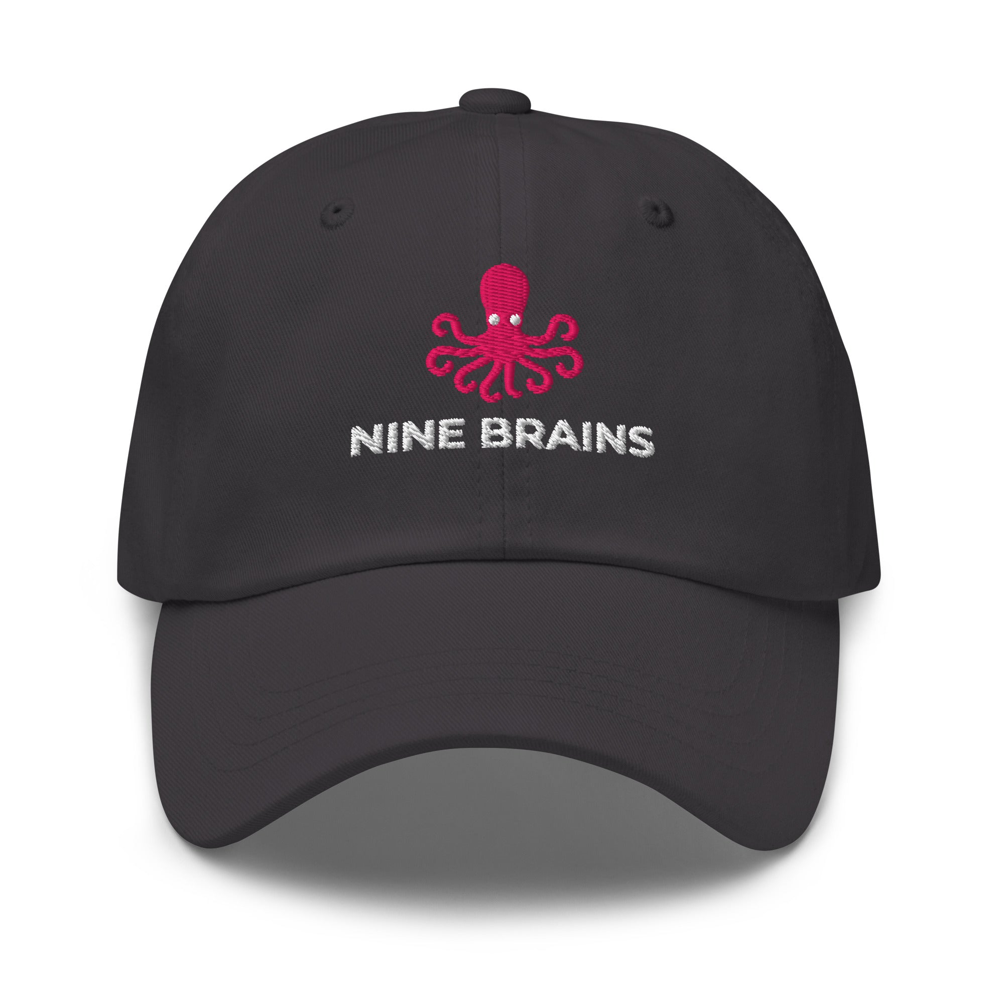 Dark Grey Octopus "Brains" Cap