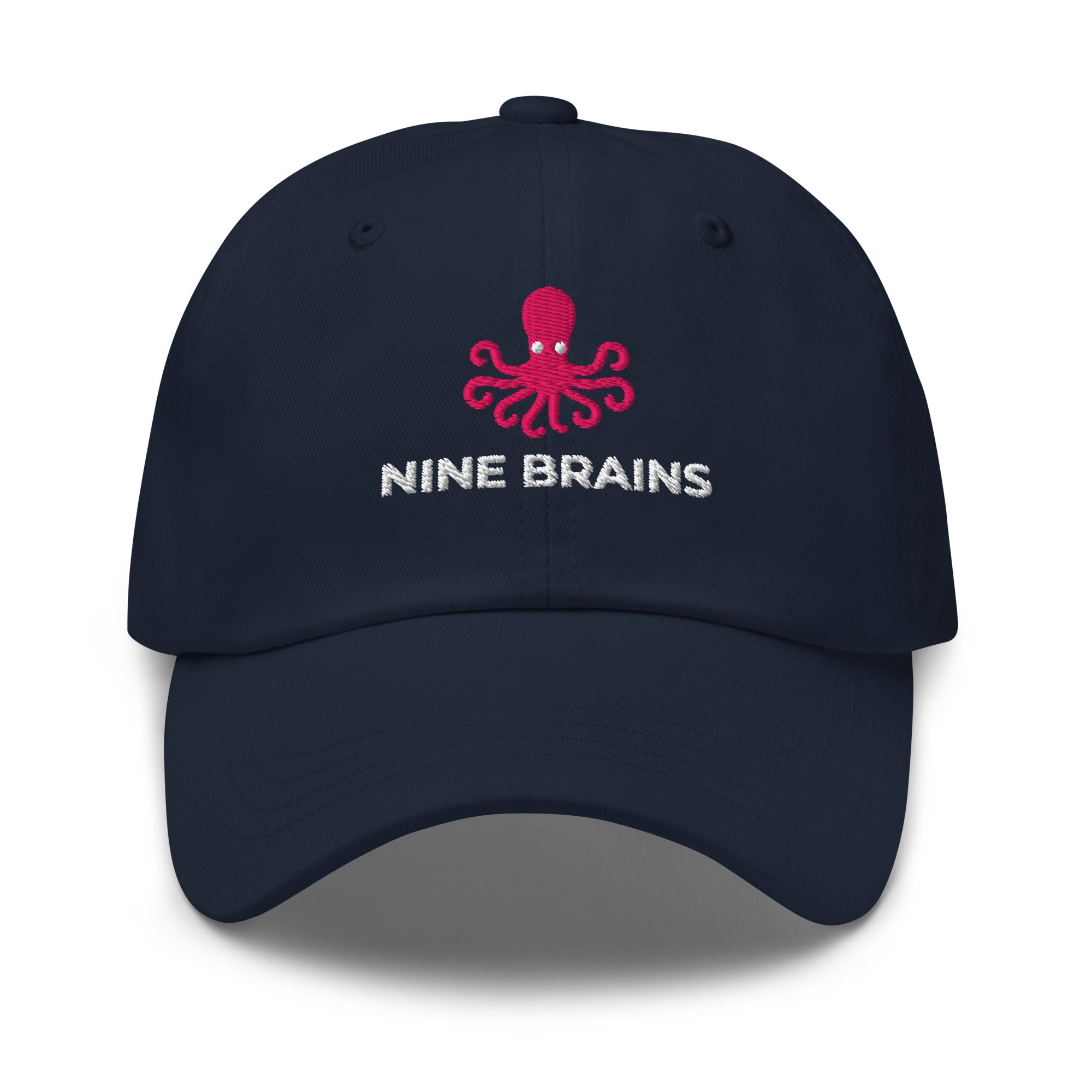 Navy Octopus "Brains" Cap
