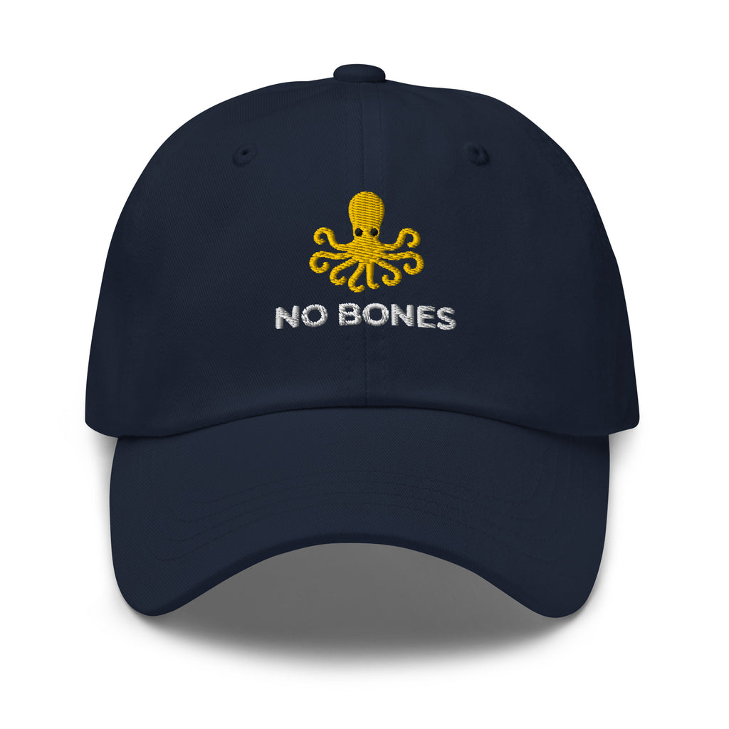 Navy Octopus "Bones" Cap