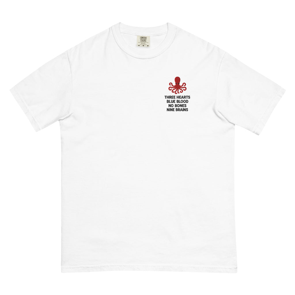 White Octopus "Combo" Heavyweight T-Shirt