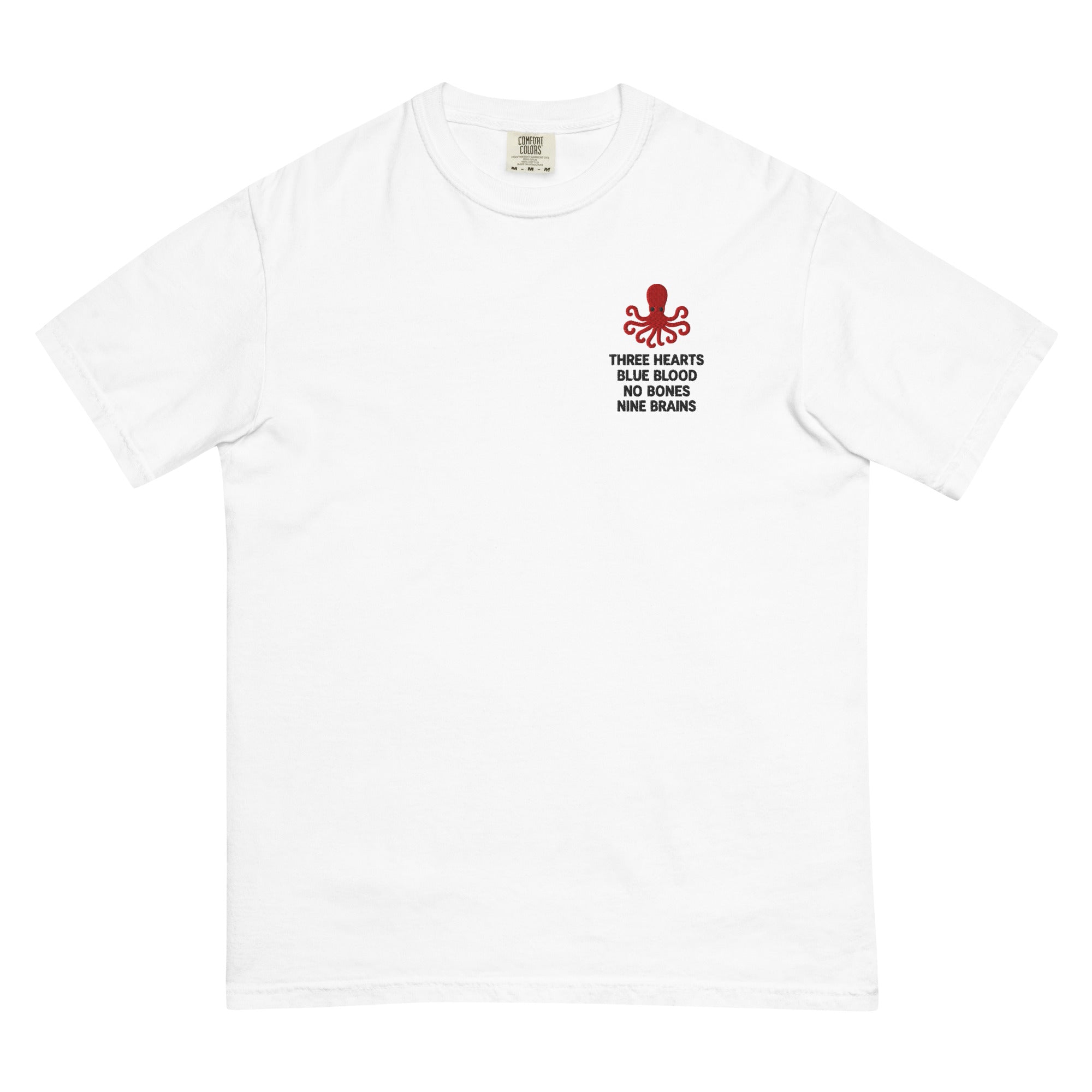 White Octopus "Combo" Heavyweight T-Shirt